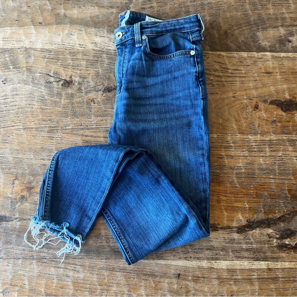 Rag and Bone Cate Mid Rise Skinny Jeans